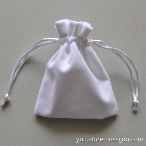 small velvet bag different color for choose